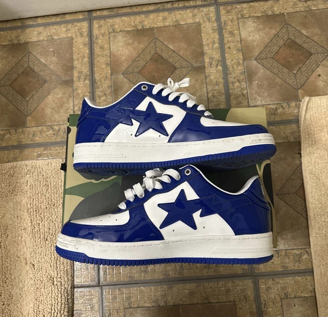 4個まで郵便OK A Bathing Ape Bapesta Snake Skin 白黒 30cm