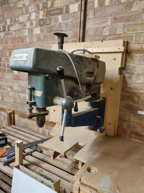 Wall Mounted Elliott Pillar Drill 240v