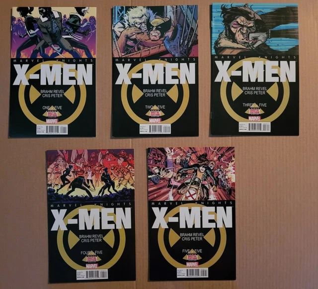 Marvel Knights X-Men 1 2 3 4 5 Complete 2014 Set High-Grade Marvel Lot of 5