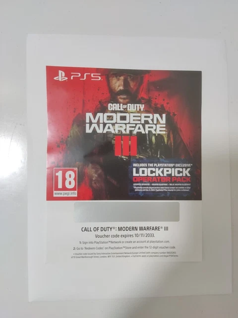 call of duty mw3 playstation discount code
