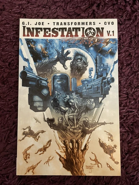 IDW Transformers, GI Joe, CVO: Infestation tpb