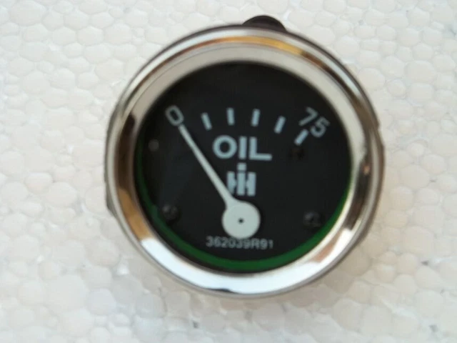 IH Farmall Tractor Gauge Set - Oil Pressure, Temperature & Ammeter - For Cub 100 130 140 200 230
