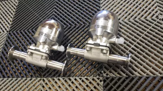 Gemu 650 20D1B401712T1 316 Inox DN20 Sanitari Diaframma Valvola