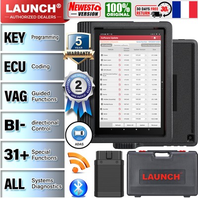 LAUNCH X431 PRO3S V 4.0 OBD Outil Valise Diagnostique Key Programmier IMMO TPMS 