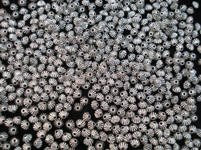 Metal Beads Antique Silver 100pc Spacers Tibetan Charm Jewellery FREE POSTAGE