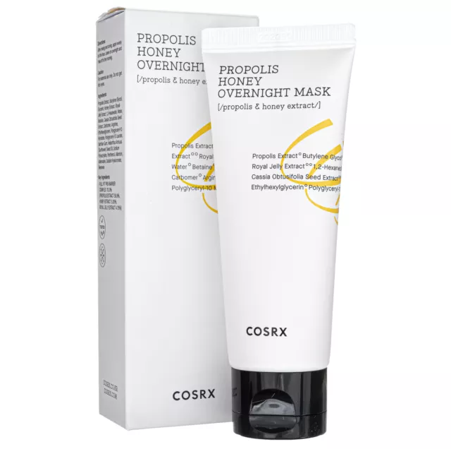 COSRX Full Fit Masque de nuit au miel et a la propolis, 60 ml
