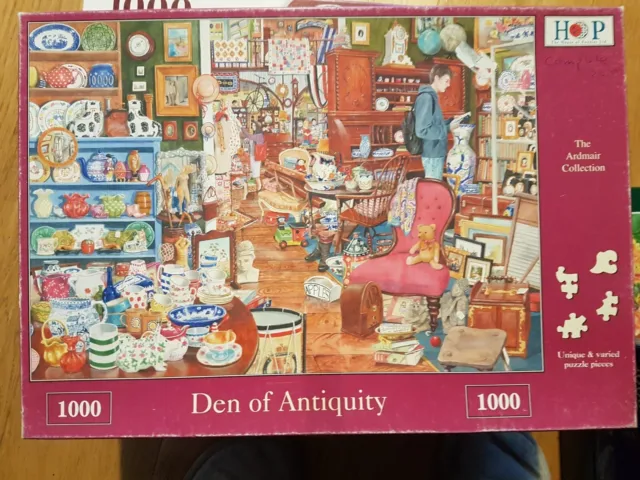 House of puzzles 1000 Pc Jigsaw Puzzle Den of Antiquity