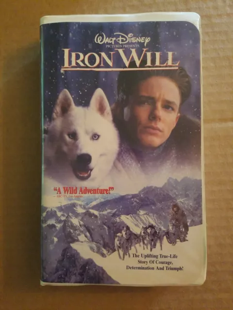 IRON WILL WALT Disney VHS Video Tape Movie £3.82 - PicClick UK