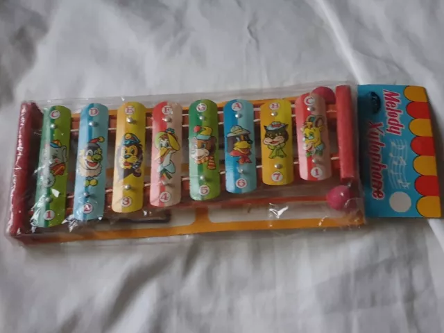 Vintage Melody Xylophone Taiyo World Toy Made in Japan New/Sealed Free Postage