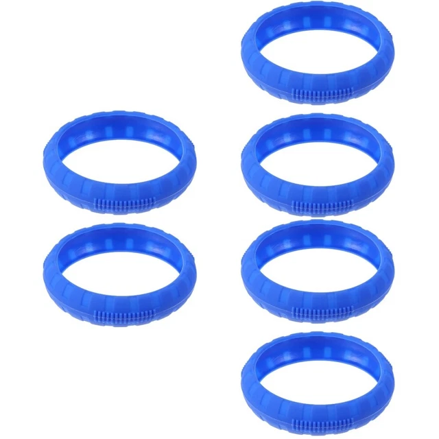6 PCS Protective Dumbbell Anti-Drop Anti-skid Exercise Rubber Set Grip