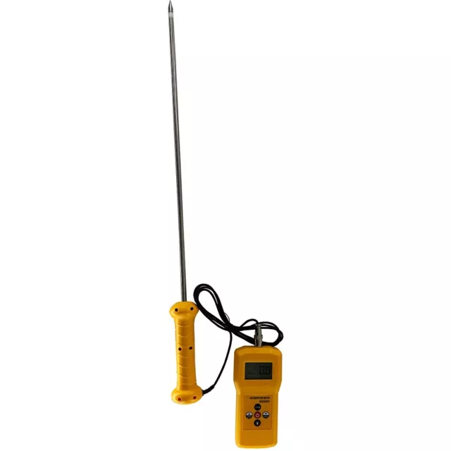 Portable Hay Moisture Tester Hay Moisture Meter Water Content Analyzer 0-80%