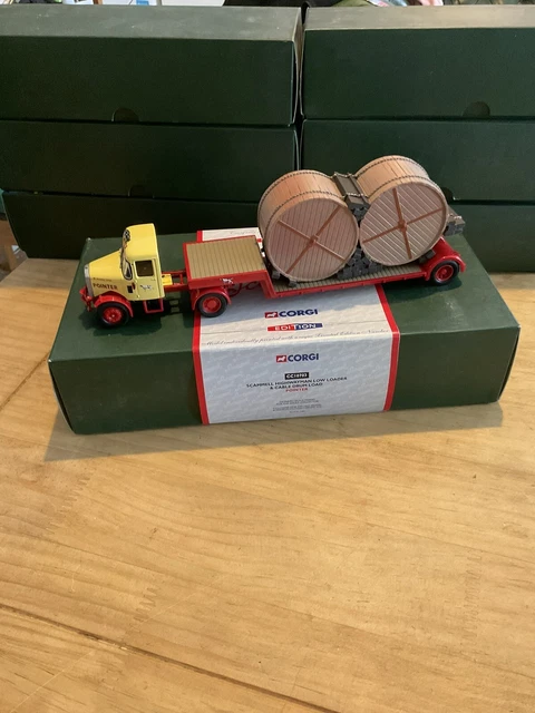 CORGI 1:50 SCAMMELL Highwayman Artic With 33ft Trailer Siddle C Cook Box 16401 A £15.00 - UK