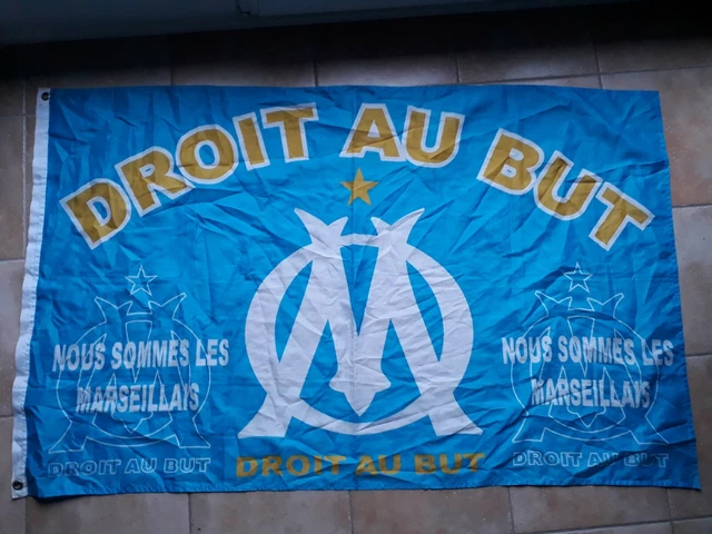 Collector très vieux fanions de l'Olympique de Marseille OM