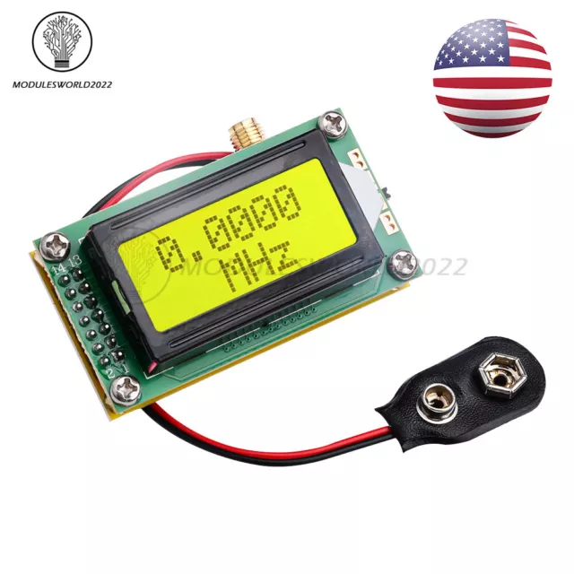 High Accuracy RF 1~500MHz Frequency Counter Meter Tester Module For Ham Radio US