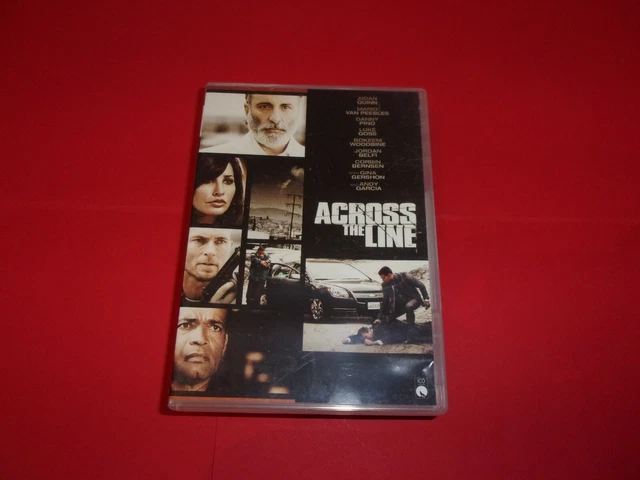 DVD,&ACROSS THE LINE&,AIDAN quinn,andy garcia,mario van peebles,etc,(90 ...