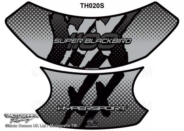 Honda CBR1100XX Blackbird 1996 - 08 Motorcycle Tank Pad Motografix Gel Protector
