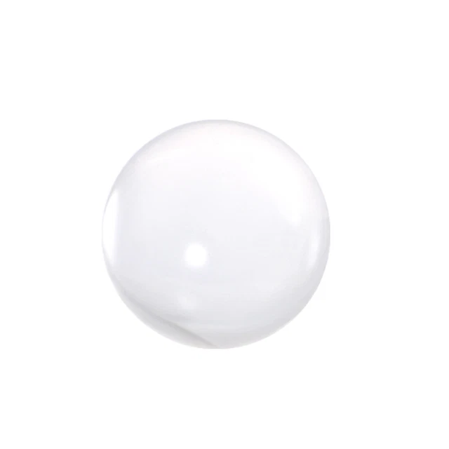 Sfera da giocoleria contatto acrilico chiaro - 38 mm