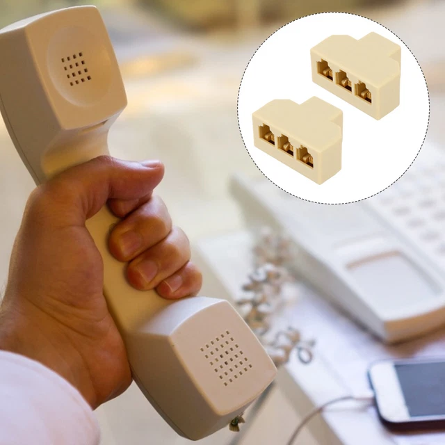 Répartiteur Téléphonique RJ11 5 Voies 6P4C - Diviseur De Ligne Pour Téléphone, Fax, Modem - 2