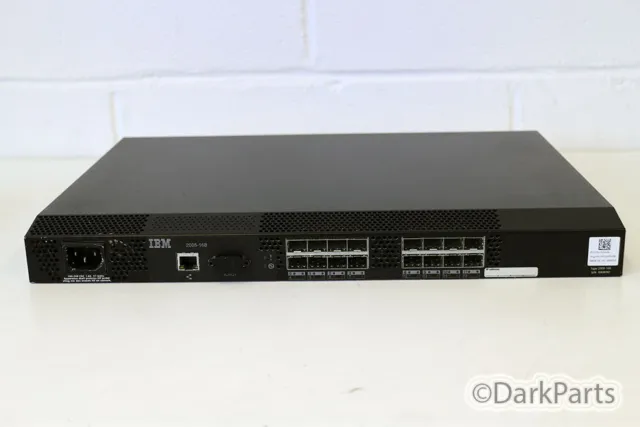 IBM TotalStorage SAN16B-2 fabric switch 2005-B16  8-Port Licence Fibre Channel