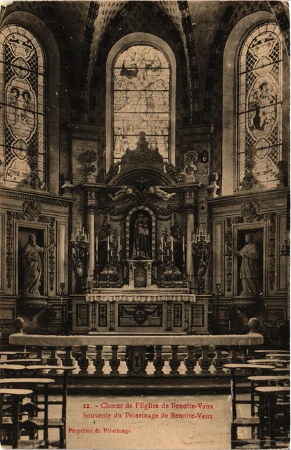 CPA AK Choeur de l'Église de BENOITE-VAUX (391644)