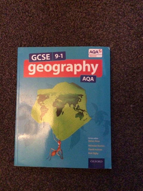 AQA GCSE GEOGRAPHY study book & revision guide EUR 18,40 - PicClick IT
