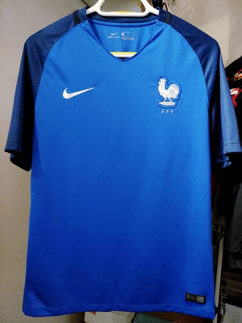 Maillot Domicile France Espoirs U21 2016-2017 Nike – Homme Taille M
