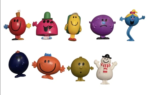 HAPPY MEAL MCDONALDS 2017 4 Figurines Bonhomme Monsieur Madame EUR 5,50 - FR