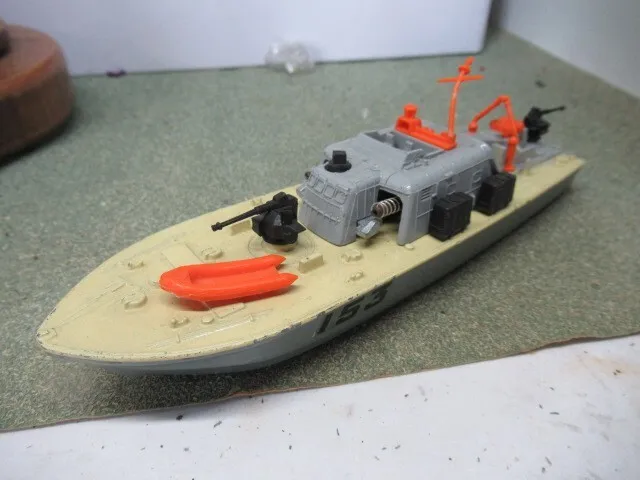 1/43 dinky motor patrol boat  minty and rare no. 675