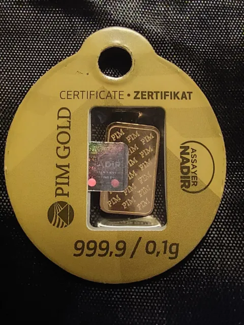 Lingote Oro Puro 24 Kilates GOLD BARREN 3