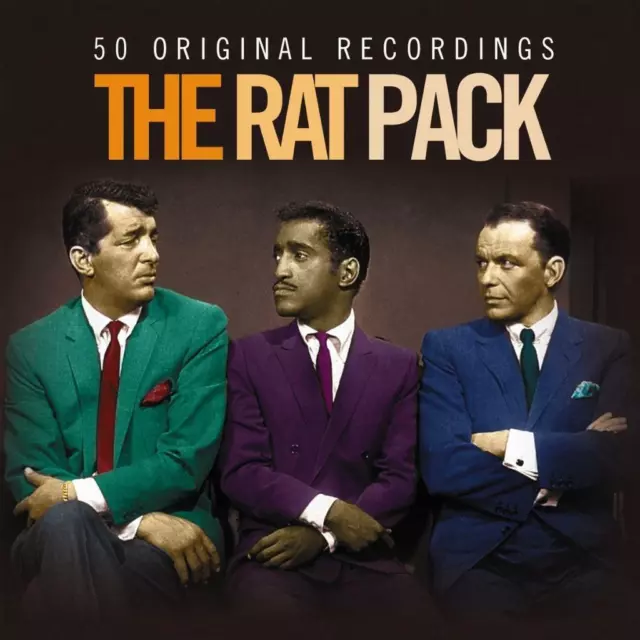 The Rat Pack - 50 Originals - Frank Sinatra,Dean Martin,Sammy Davis Jr (New 2Cd)