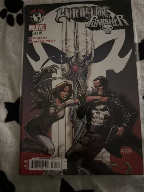 Marvel Topcow Comics Witchblade The Punisher #1 One Shot Crossover