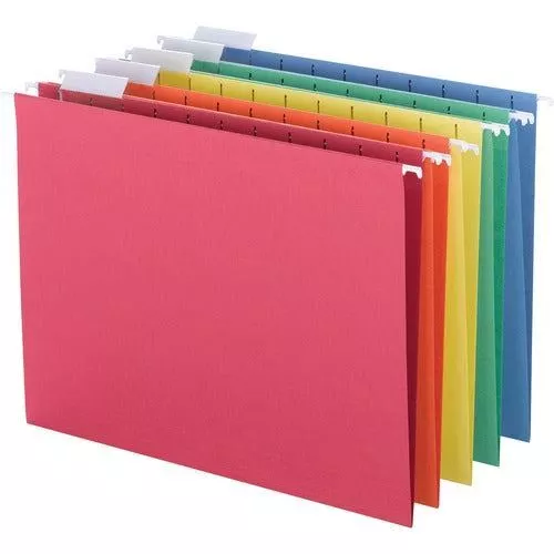 Business Source 1/8-cut Tab Slots Hanging File Folder - BSN5215AST