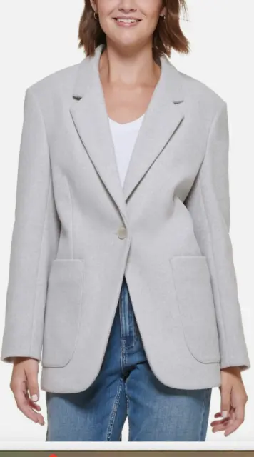 CALVIN KLEIN JEANS Women's Oversized Drop-Shoulder Blazer Medium NWT