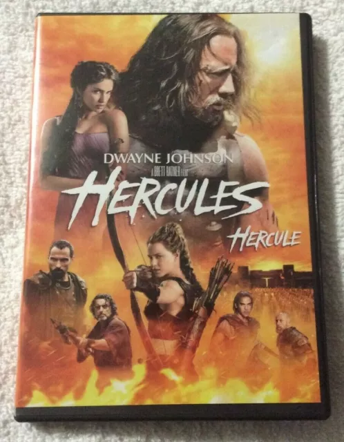 Hercules DVD - 2014 - The Rock Dwayne Johnson - Disc VG condition