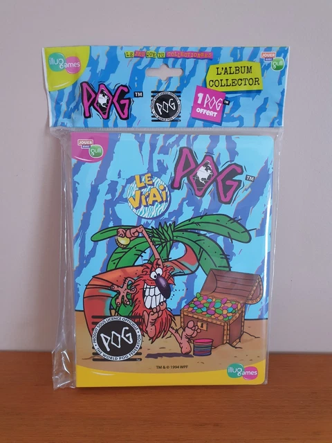 Display 24 Paquets De Pogs - Série 1 Vintage, Boîte De Recharges, Asmodee