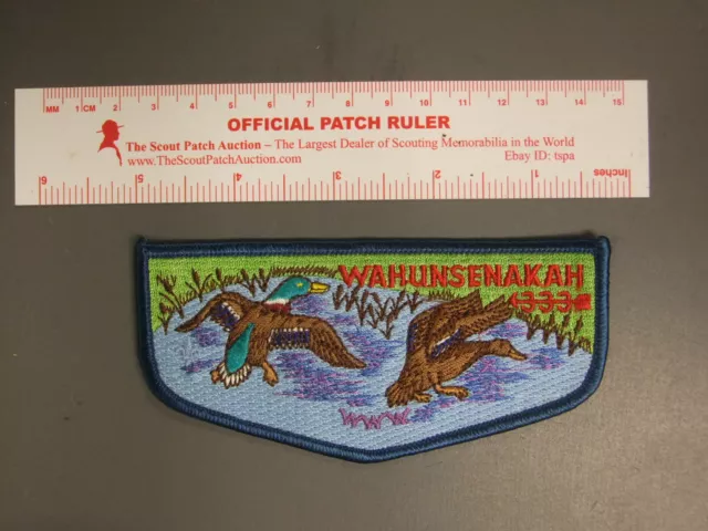 Boy Scout OA 333 Wahunsenakah Lodge Flap 6232KK
