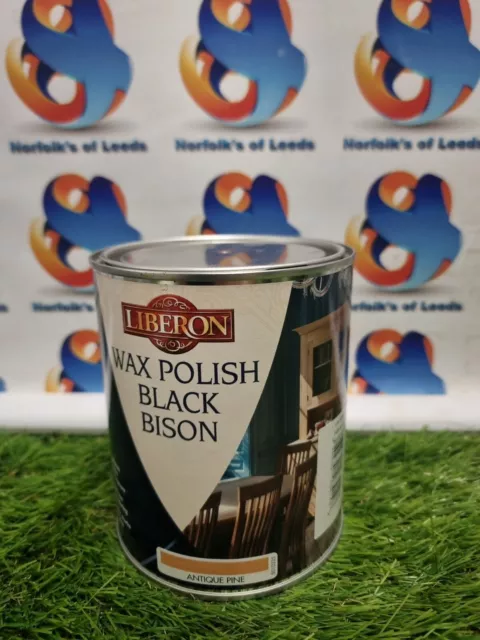 Liberon Wax Polish WOOD FURNITURE Black Bison 1L Feed Polishes Antique Pine M 6