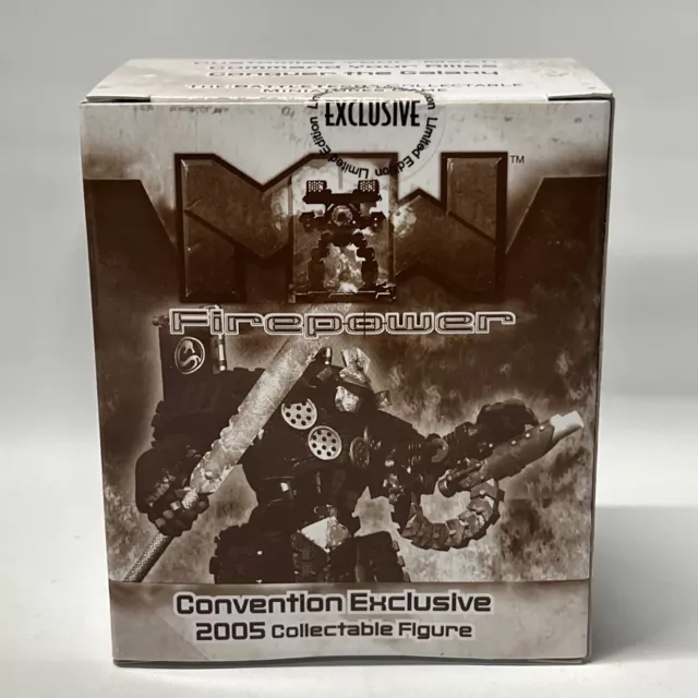 MechWarrior Firepower 2005 Collectible Exclusive Figure SDCC BattleTech Wizkids