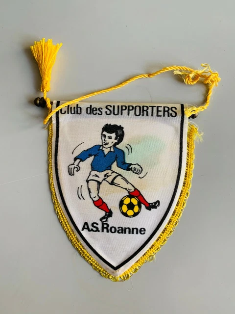 Fanion Vintage Nîmes Olympique, Rare Collectors Pour Supporters Avant 2000