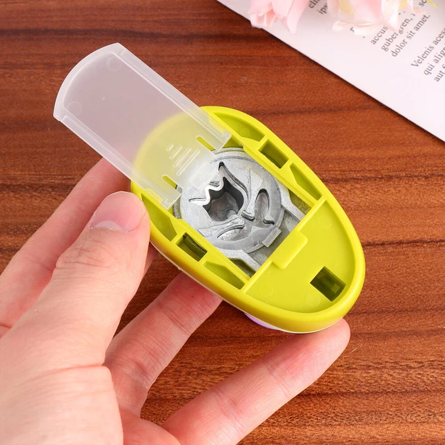 2 piezas Paper Punch Flower Craft Set para Scrapbooking Hoto Album Making-Hole
