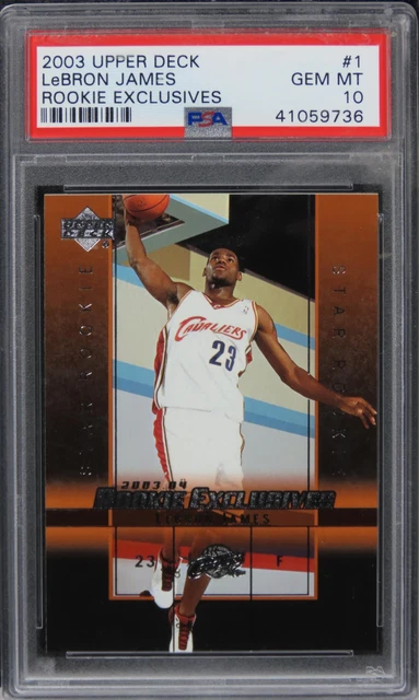 Sealed 2003 Upper Deck LeBron James Magazine Rookie Card – Uncut Sheet Jumbo RC (Lebron, MJ, Mantle, Woods)