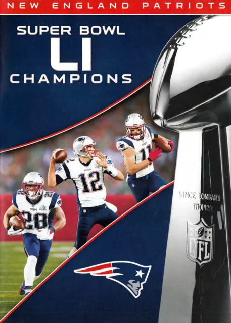 NFL Super Bol Li Champions - Neuf England Patr Neuf DVD