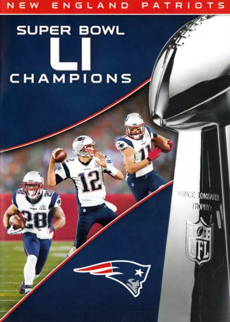 NFL Super Ciotola Li Champions - Nuovo Inghilterra Patr Nuovo DVD