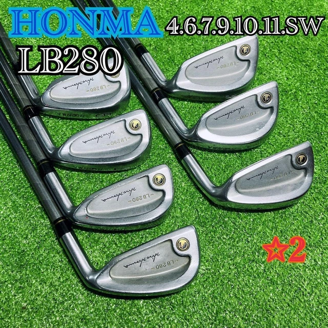 Set De Fers HONMA LB-280 Cavity 3-11,S (10 Pièces) - Flex R-1 - Occasion - Japon