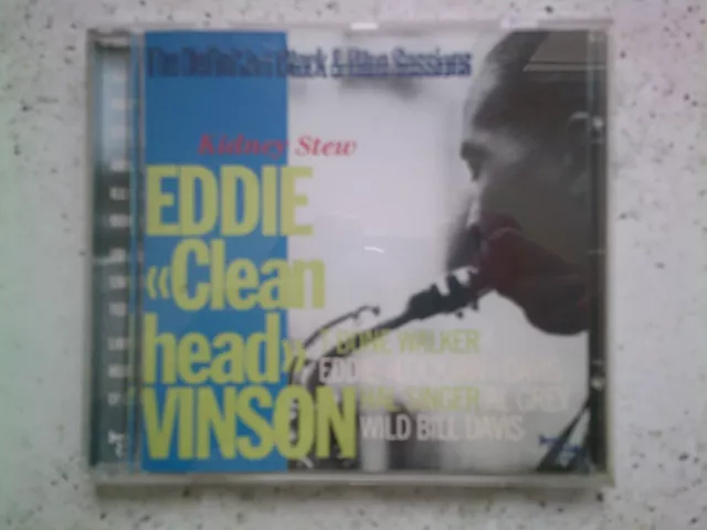 EDDIE VINSON     Kidney Stew    CD   INTROUVABLE