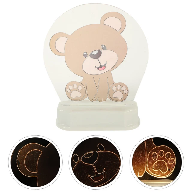 ROOM UNIQUE NIGHT Light Animal 3d Practical Atmosphere Child £10.68