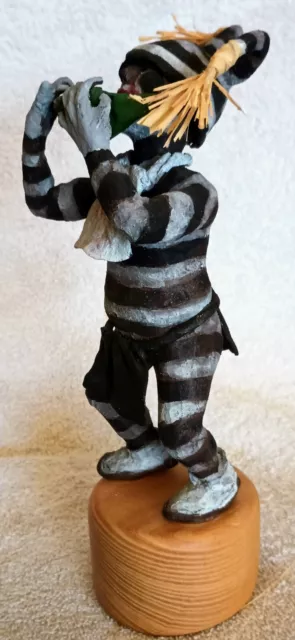 Tewa Clown Clay Sculpture By Robert L. Parker 3