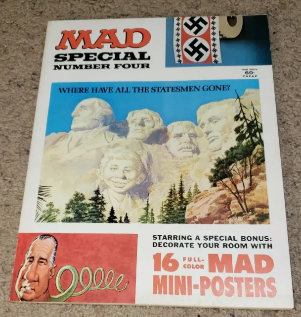 Vintage MAD Special # 4  1971 inc. 16 MAD Mini-Posters  COMPLETE in VG Condition