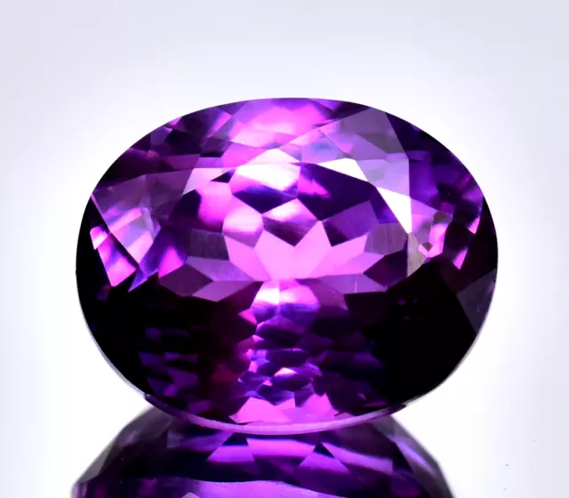 Natural Certified Colour Changing Amethyst 11.65 Ct Oval Shape Loose Gemstone
