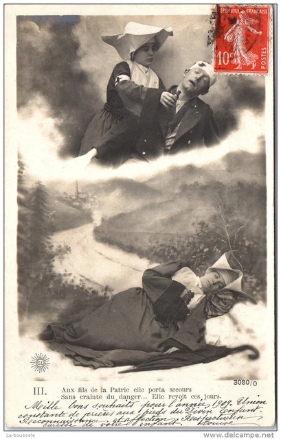 THEMES - RELIGIEUSE - au fils de la patrie elle porta secours